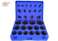 Голубой изготовитель набора колцеобразного уплотнения размеров силикона 30 коробки кольца уплотнения 404pcs o