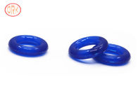 Голубой половинный прозрачный размер сопротивления жары колцеобразного уплотнения силикона подгонянный