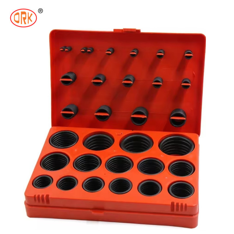 Экскаватор As568 JIS Standard Metric 382PCS 387PCS Резиновый уплотнитель NBR FKM Силиконовый O Ring Kit