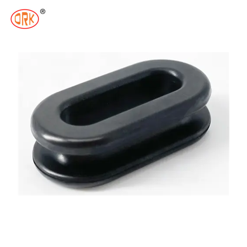Industrial Silicone Wire Grommet, Rubber Hole Grommet with Silicone NBR EPDM FKM Available, Waterproof Dustproof Vibration Damping for Electronic Equipment Panel